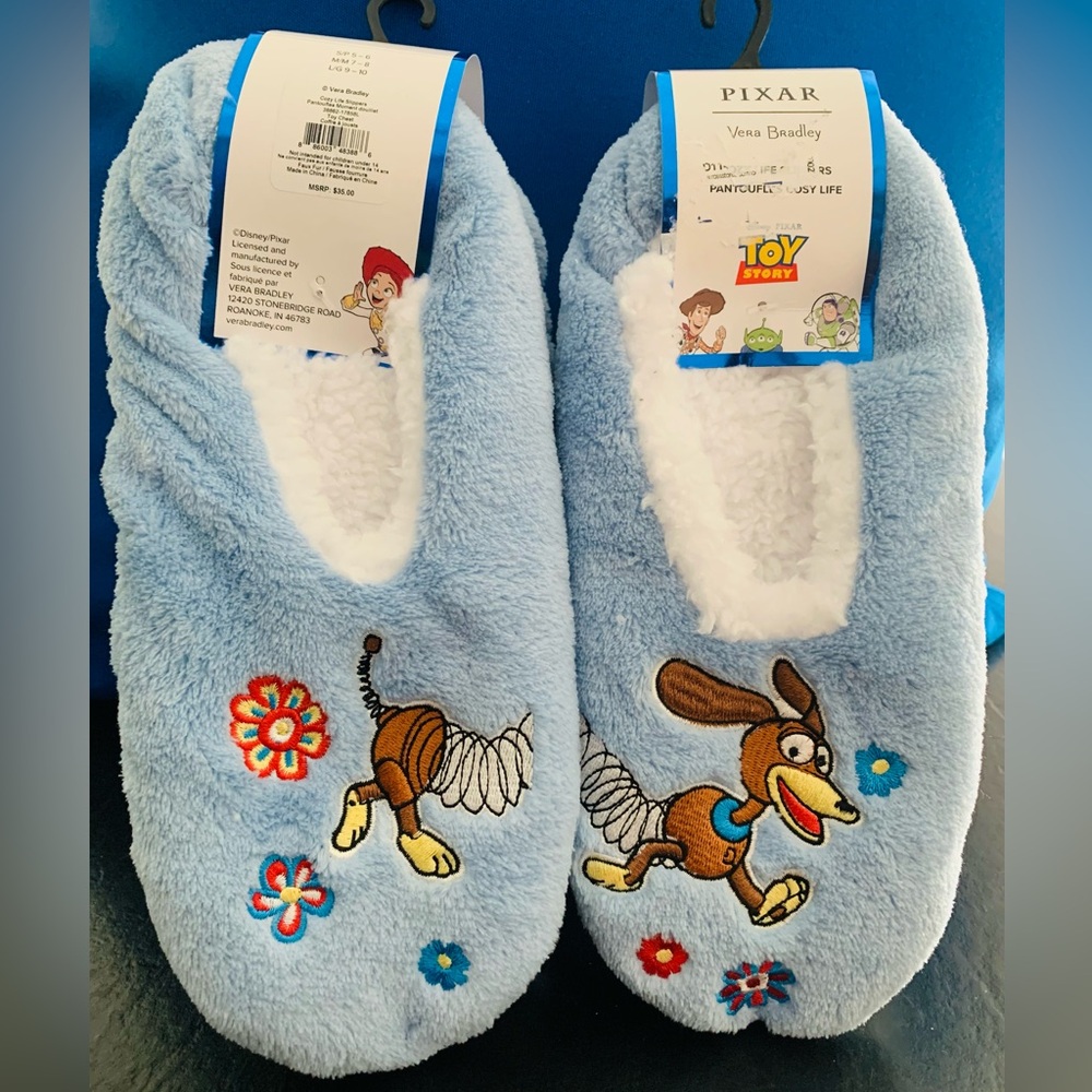 Disney | Toy Story Slinky Slippers for adults size L 9/10